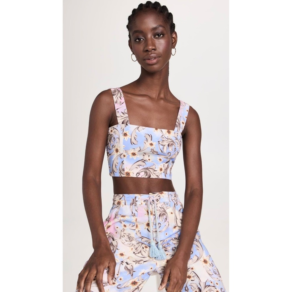 Agua Bendita Leah Numen Cropped Top – Small NWT